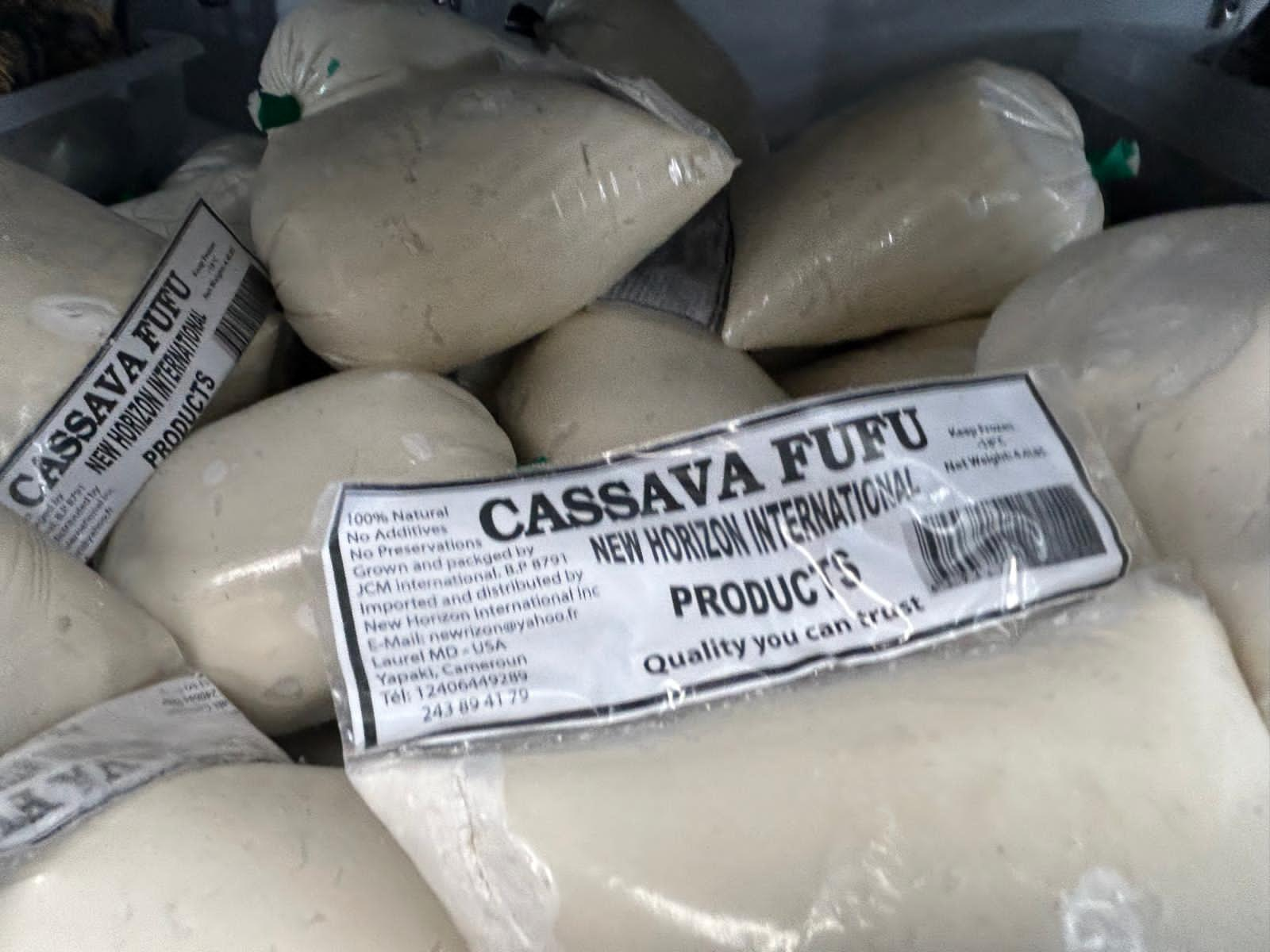 Cassava Fufu