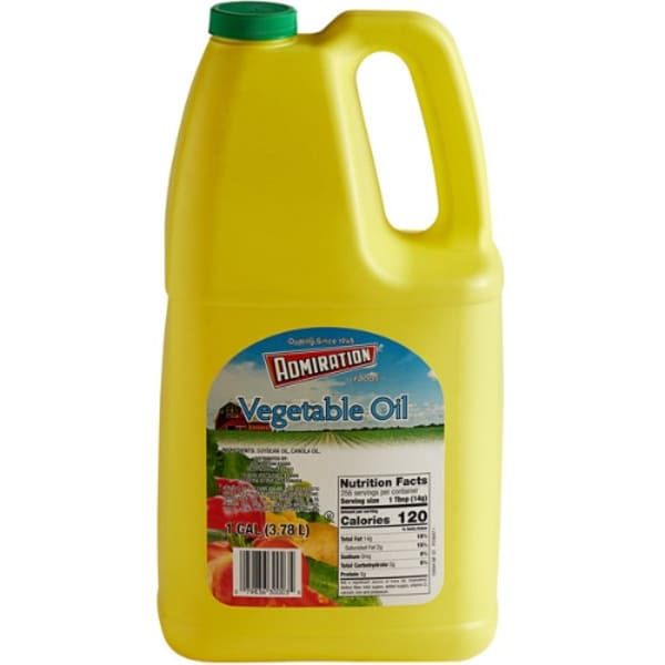 Admiration Vegetable Oil 3.78L (1gal)