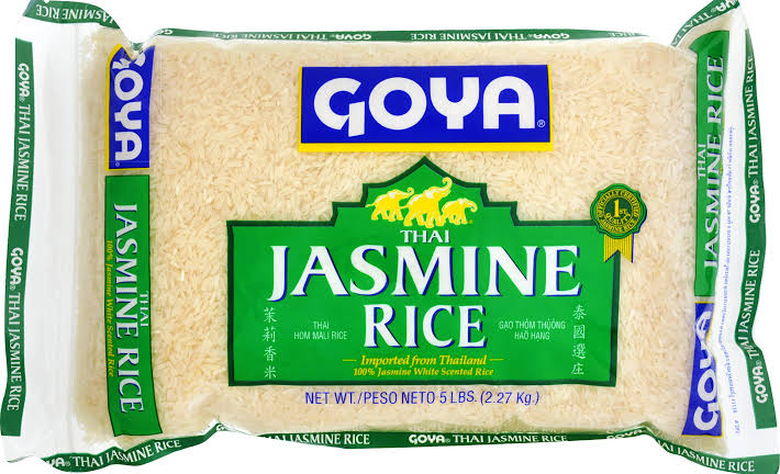 Goya Jasmine White Scented Rice 5lbs