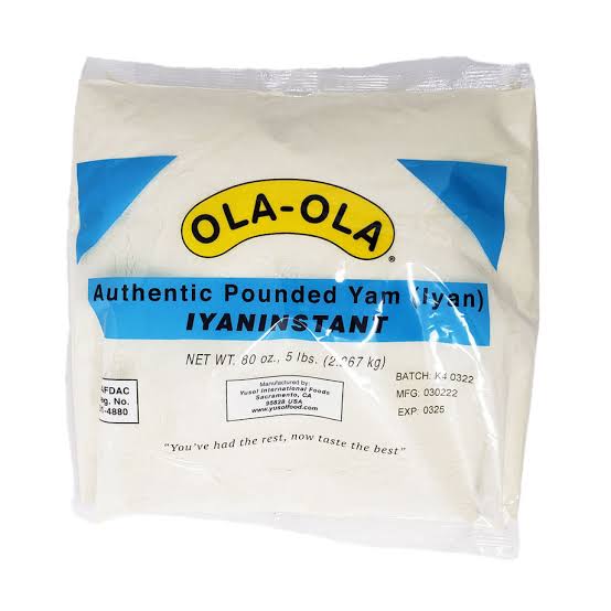 Ola-Ola Iyan (Pounded Yam) 5lbs